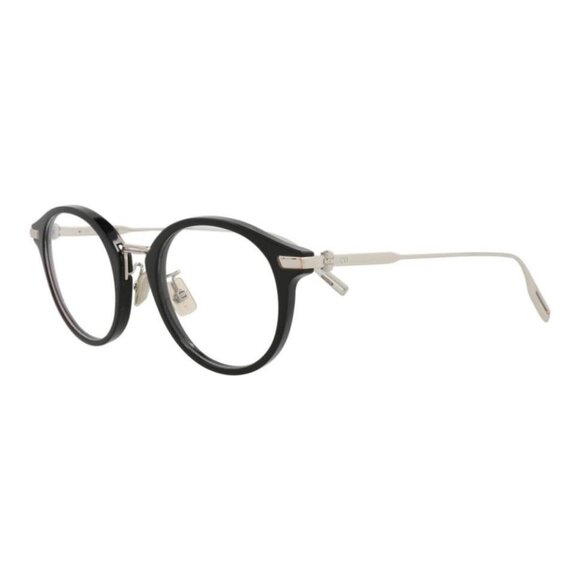 Dior Mens Round/Oval Black Silver Transparent Fashion Designer Eyewear - Picture 1 of 4